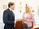 US-Botschafter Trevor Traina besucht Ministerin Klaudia Tanner. (Bild öffnet sich in einem neuen Fenster)