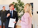 US-Botschafter Trevor Traina besucht Ministerin Klaudia Tanner. (Bild öffnet sich in einem neuen Fenster)