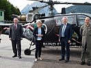 Ministerin Tanner mit Landeshauptmann Schützenhöfer in Aigen im Ennstal. (Bild öffnet sich in einem neuen Fenster)