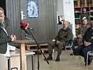 Ministerin Klaudia Tanner in Langenlebarn. (Bild öffnet sich in einem neuen Fenster)