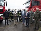 Ministerin Klaudia Tanner in Langenlebarn. (Bild öffnet sich in einem neuen Fenster)