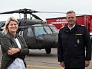 Ministerin Klaudia Tanner in Langenlebarn. (Bild öffnet sich in einem neuen Fenster)