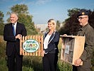 "Natur im Garten" - Klaudia Tanner in Korneuburg. (Bild öffnet sich in einem neuen Fenster)