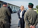 Klaudia Tanner in Korneuburg. (Bild öffnet sich in einem neuen Fenster)