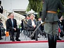 Ministerin Tanner und Bundespräsident Van der Bellen bei der Feier. (Bild öffnet sich in einem neuen Fenster)