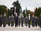 Ministerin Tanner und Bundespräsident Van der Bellen bei der Feier. (Bild öffnet sich in einem neuen Fenster)