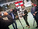 Klaudia Tanner bei der Premiere der ORF-Doku. (Bild öffnet sich in einem neuen Fenster)