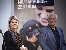 Pressekonferenz: Zwischenbericht von Corona-Spürhund. (Bild öffnet sich in einem neuen Fenster)