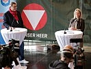 Pressekonferenz von FBM Tanner und Stadtrat Hacker am 07 01 2021. (Bild öffnet sich in einem neuen Fenster)