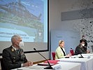 Pressekonferenz zu Beschaffungen am 12. Februar 2021. (Bild öffnet sich in einem neuen Fenster)