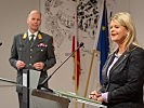 Pressekonferenz zum Thema "Stellung". (Bild öffnet sich in einem neuen Fenster)