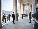 Gedenken zum 76. Jahrestag der Wiedererrichtung der Republik. (Bild öffnet sich in einem neuen Fenster)