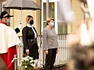 Ministerin Klaudia Tanner mit ihrer Amtskollegin Bundesrätin Viola Amherd. (Bild öffnet sich in einem neuen Fenster)