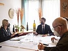 Ministerin Klaudia Tanner und Landeshauptmann Markus Wallner. (Bild öffnet sich in einem neuen Fenster)