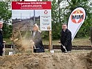 Spatenstich Generalsanierung Anschlussbahn in Langenlebarn. (Bild öffnet sich in einem neuen Fenster)