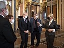 Klaudia Tanner bei der Eröffnung der Ausstellung. (Bild öffnet sich in einem neuen Fenster)