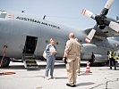 Ministerin Tanner auf Truppenbesuch bei der EUFOR-Mission. (Bild öffnet sich in einem neuen Fenster)