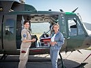 Ministerin Tanner auf Truppenbesuch bei der EUFOR-Mission. (Bild öffnet sich in einem neuen Fenster)