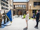 Ministerin Tanner auf Truppenbesuch bei der KFOR-Mission. (Bild öffnet sich in einem neuen Fenster)