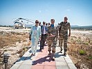 Ministerin Tanner auf Truppenbesuch bei der UNIFIL-Mission. (Bild öffnet sich in einem neuen Fenster)