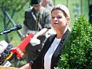 Klaudia Tanner beim Festakt in Kärnten. (Bild öffnet sich in einem neuen Fenster)