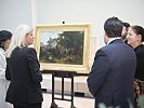 Ministerin Tanner übergibt Gemälde an Jüdisches Museum. (Bild öffnet sich in einem neuen Fenster)