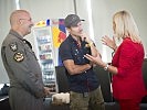 Klaudia Tanner bei der Pressekonferenz zur AIRPOWER 2022. (Bild öffnet sich in einem neuen Fenster)