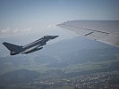 Ein Eurofighter des Bundesheeres. (Bild öffnet sich in einem neuen Fenster)