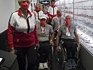 Empfang des Paralympic-Teams am Flughafen Wien in Schwechat. (Bild öffnet sich in einem neuen Fenster)