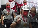 Empfang des Paralympic-Teams am Flughafen Wien in Schwechat. (Bild öffnet sich in einem neuen Fenster)