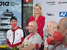 Empfang des Paralympic-Teams am Flughafen Wien in Schwechat. (Bild öffnet sich in einem neuen Fenster)