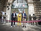 Klaudia Tanner eröffnet den "Checkpoint MaHü - unser Heer". (Bild öffnet sich in einem neuen Fenster)