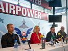 Klaudia Tanner bei der AIRPOWER22. (Bild öffnet sich in einem neuen Fenster)