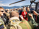 Klaudia Tanner auf der AIRPOWER22. (Bild öffnet sich in einem neuen Fenster)