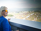 Klaudia Tanner bei der AIRPOWER22. (Bild öffnet sich in einem neuen Fenster)