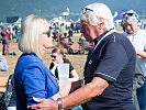 Klaudia Tanner bei der AIRPOWER22. (Bild öffnet sich in einem neuen Fenster)