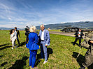 Klaudia Tanner bei der AIRPOWER22. (Bild öffnet sich in einem neuen Fenster)