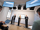 Pressekonferenz zur Aufnahme Militärischer Medizinstudenten 2022. (Bild öffnet sich in einem neuen Fenster)