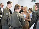 Pressekonferenz zur Aufnahme Militärischer Medizinstudenten 2022. (Bild öffnet sich in einem neuen Fenster)