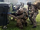 Soldaten des Jagdkommandos bei der Übung "Night Hawk" in Dänemark. (Bild öffnet sich in einem neuen Fenster)