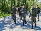 Generalstabschef Brieger auf Truppendienstaufsicht in Tirol. (Bild öffnet sich in einem neuen Fenster)