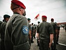 Verabschiedung des 33. österreichischen EUFOR-Kontingents. (Bild öffnet sich in einem neuen Fenster)