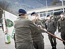 Erste Regimentskommandantin: Oberstleutnant Jasmine Krutzler. (Bild öffnet sich in einem neuen Fenster)