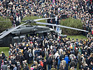 750.000 Besucher strömen zum Nationalfeiertag auf den Wiener Heldenplatz. (Bild öffnet sich in einem neuen Fenster)