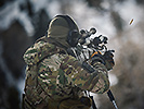 Soldaten des Jagdkommandos trainieren den Winterkampf. (Bild öffnet sich in einem neuen Fenster)