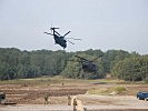 Die deutsche Bundeswehr bot eine umfangreiche Gefechtsvorführung. (Bild öffnet sich in einem neuen Fenster)