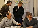 Geübt wurde die Zusammenarbeit im internationalen Umfeld. (Bild öffnet sich in einem neuen Fenster)