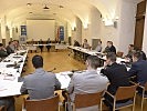 Im Plenum wurde über Stressbewältigung in Einsatzsituationen diskutiert. (Bild öffnet sich in einem neuen Fenster)