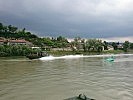 Mit den neuen Pionierbooten auf der Donau. (Bild öffnet sich in einem neuen Fenster)