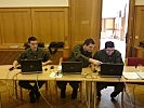 Eines der Teams beim Workshop. (Bild öffnet sich in einem neuen Fenster)